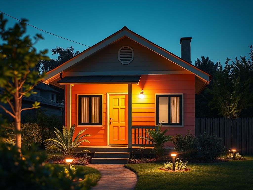 Iluminação para casas pequenas