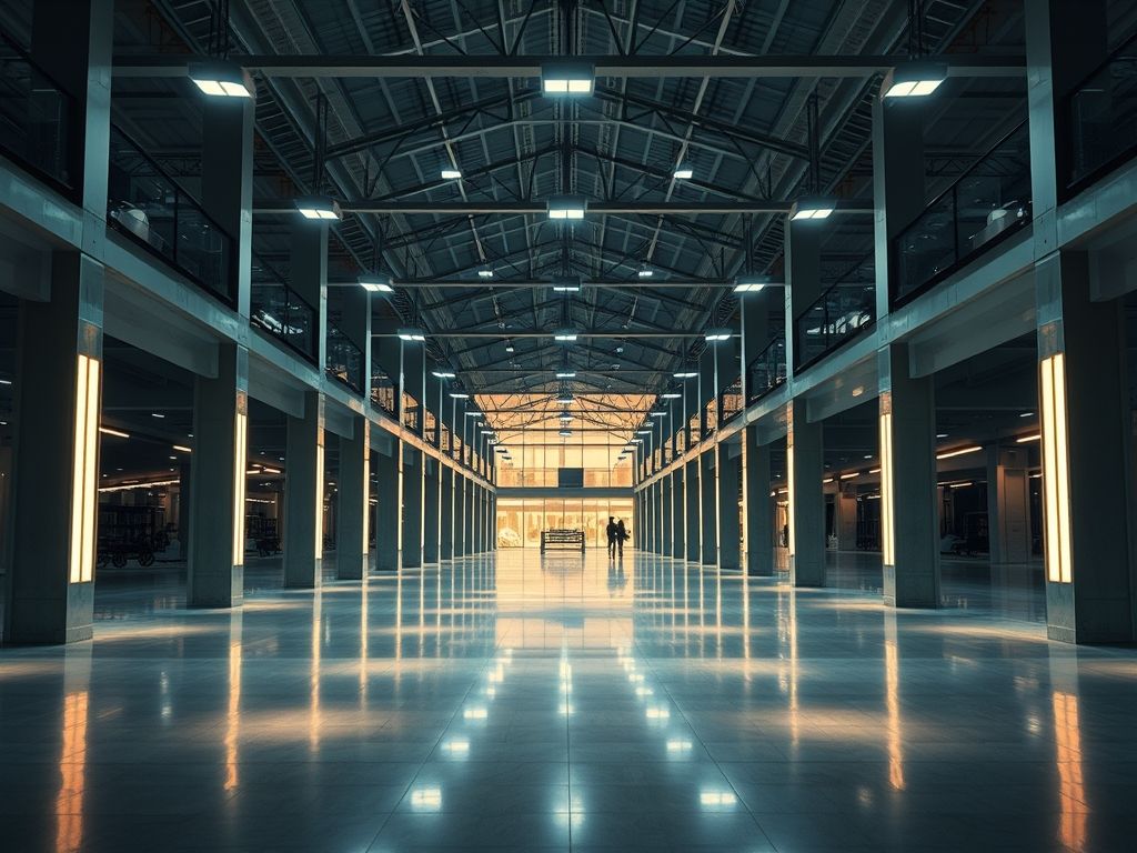 Iluminação para concessionárias