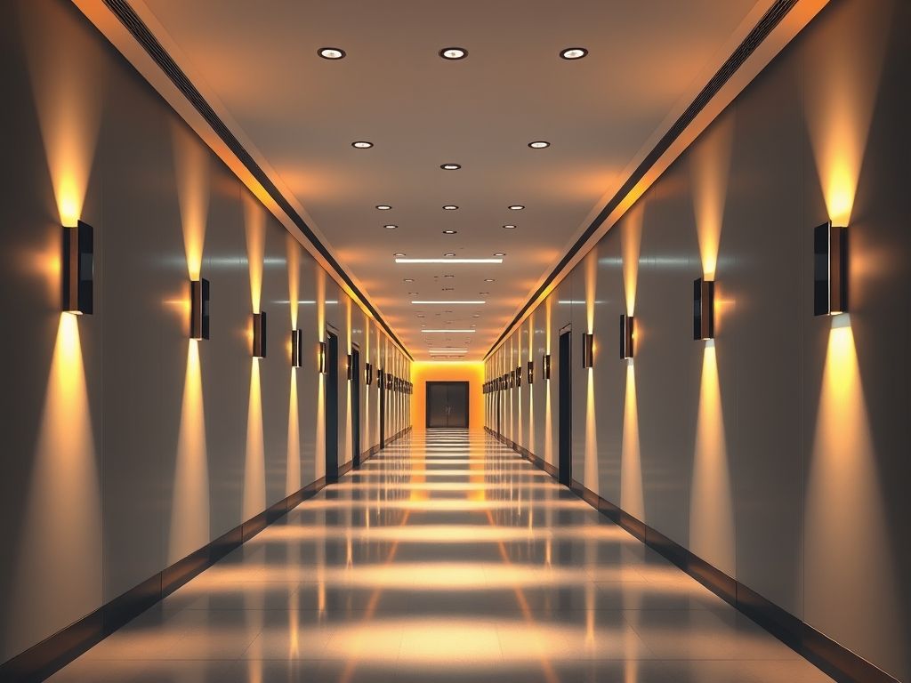 Iluminação para corredores