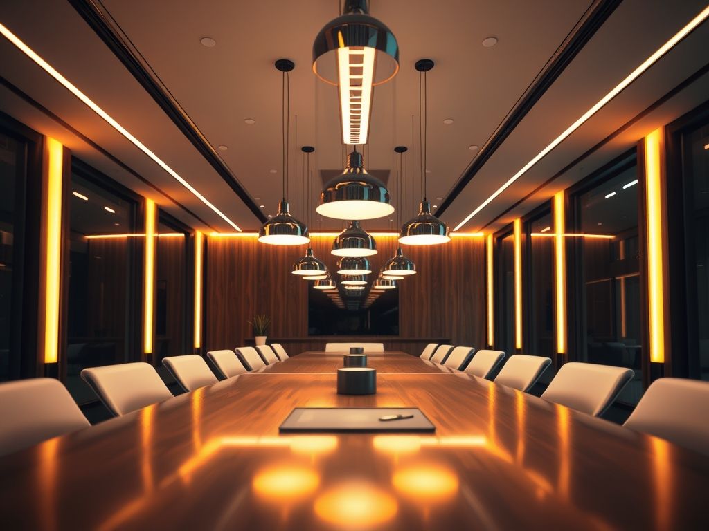 Iluminação para empresas