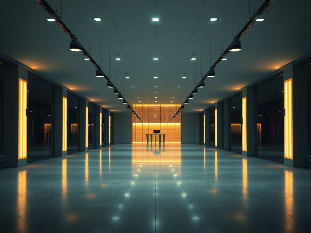 Iluminação para galerias de arte