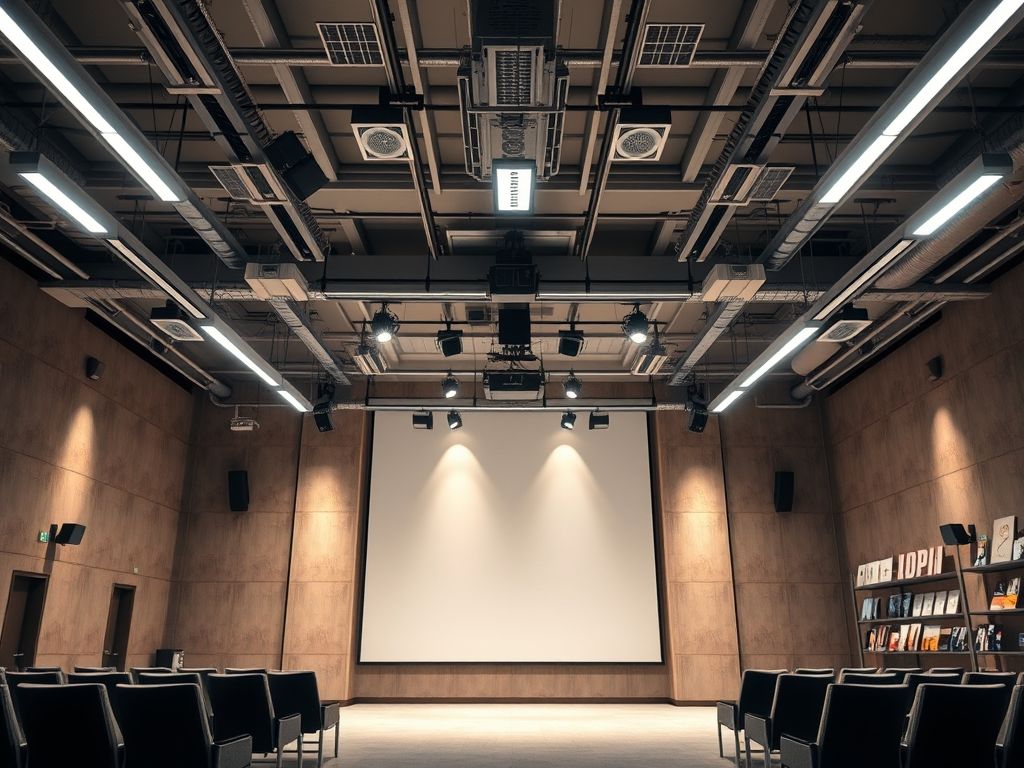 Iluminação para palestras