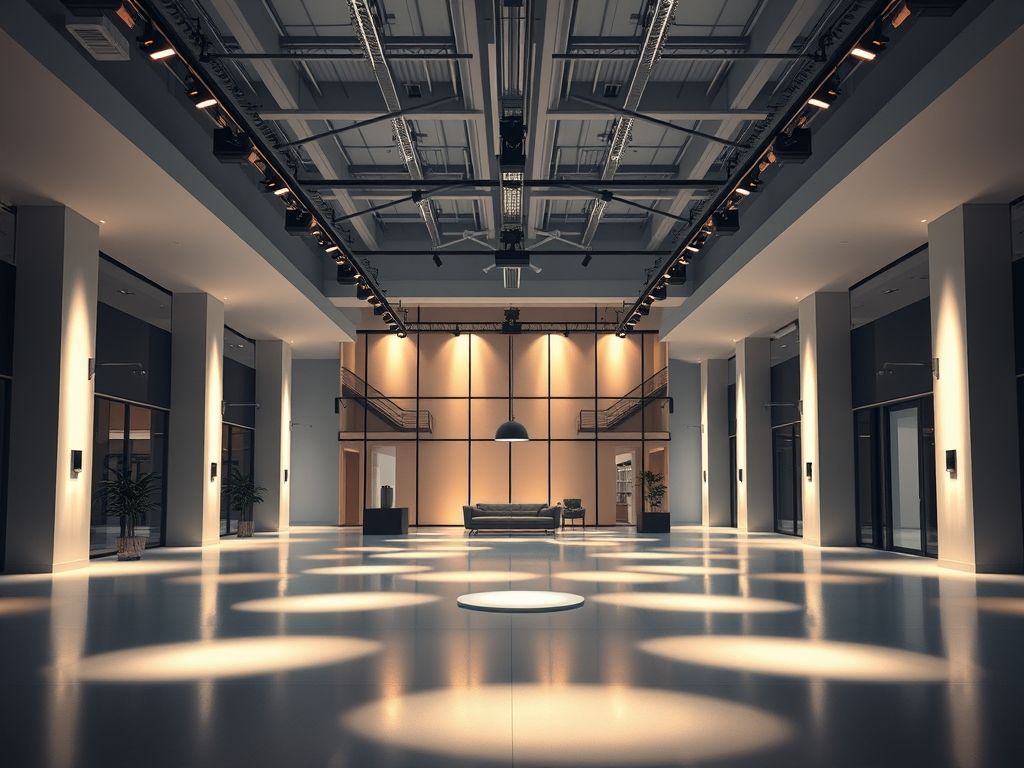 Iluminação para studios