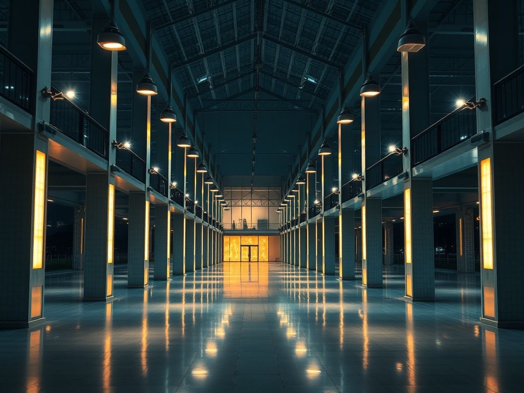 Iluminação para templos