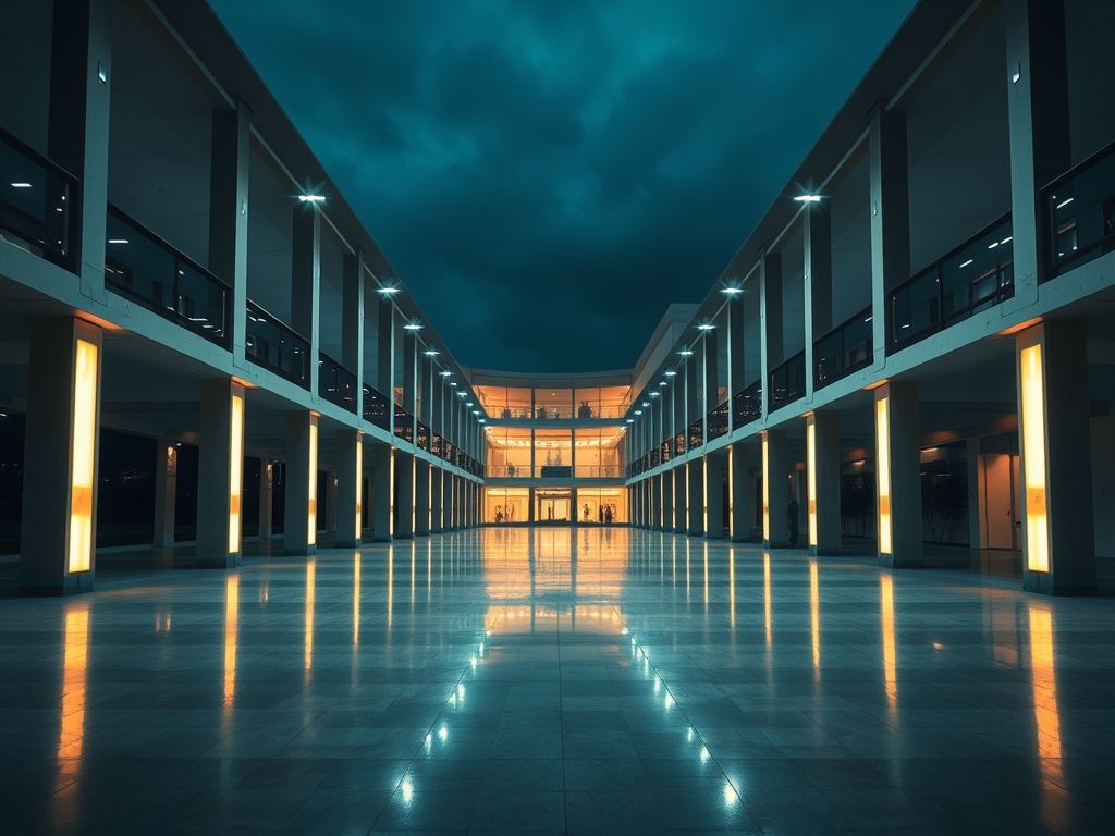 Iluminação para universidades privadas
