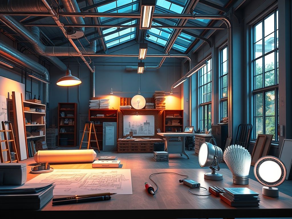 Iluminação para workshops