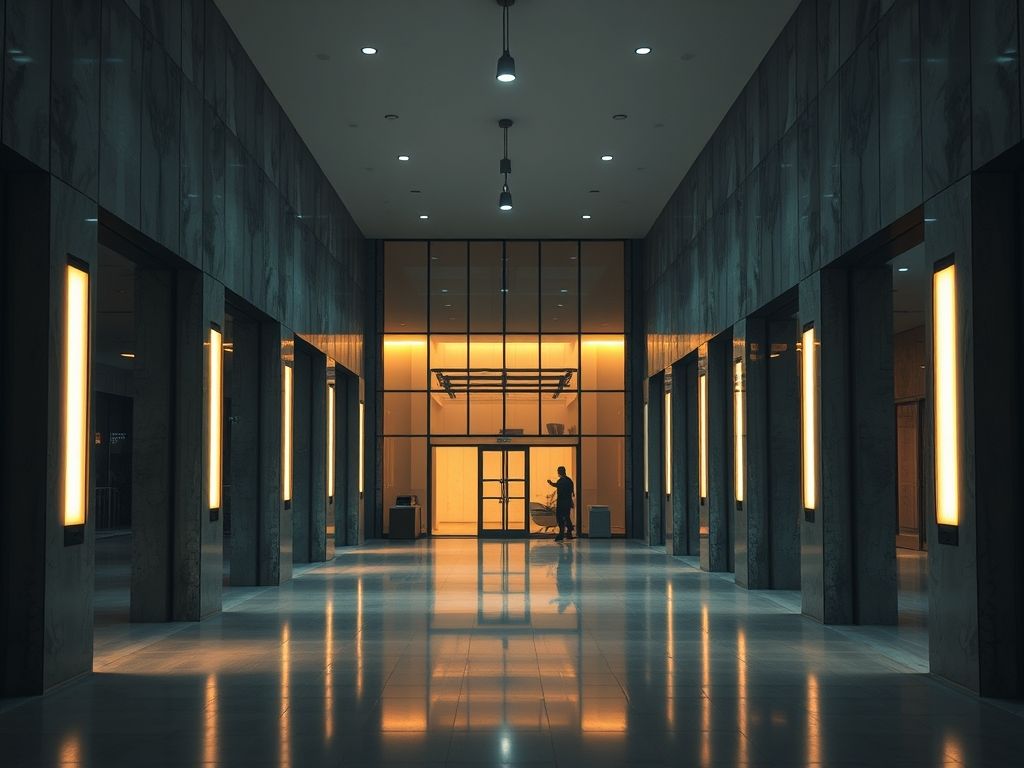 Luminária de emergência obrigatória
