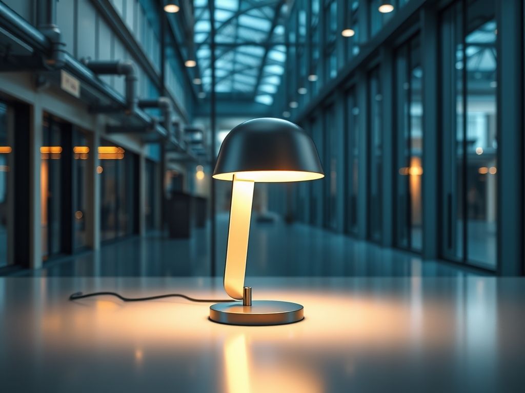 Luminária de mesa