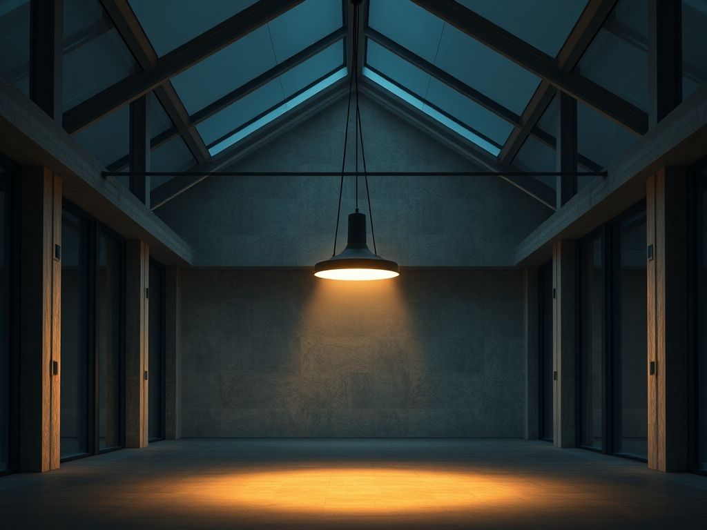 Luminária de pendente para quarto