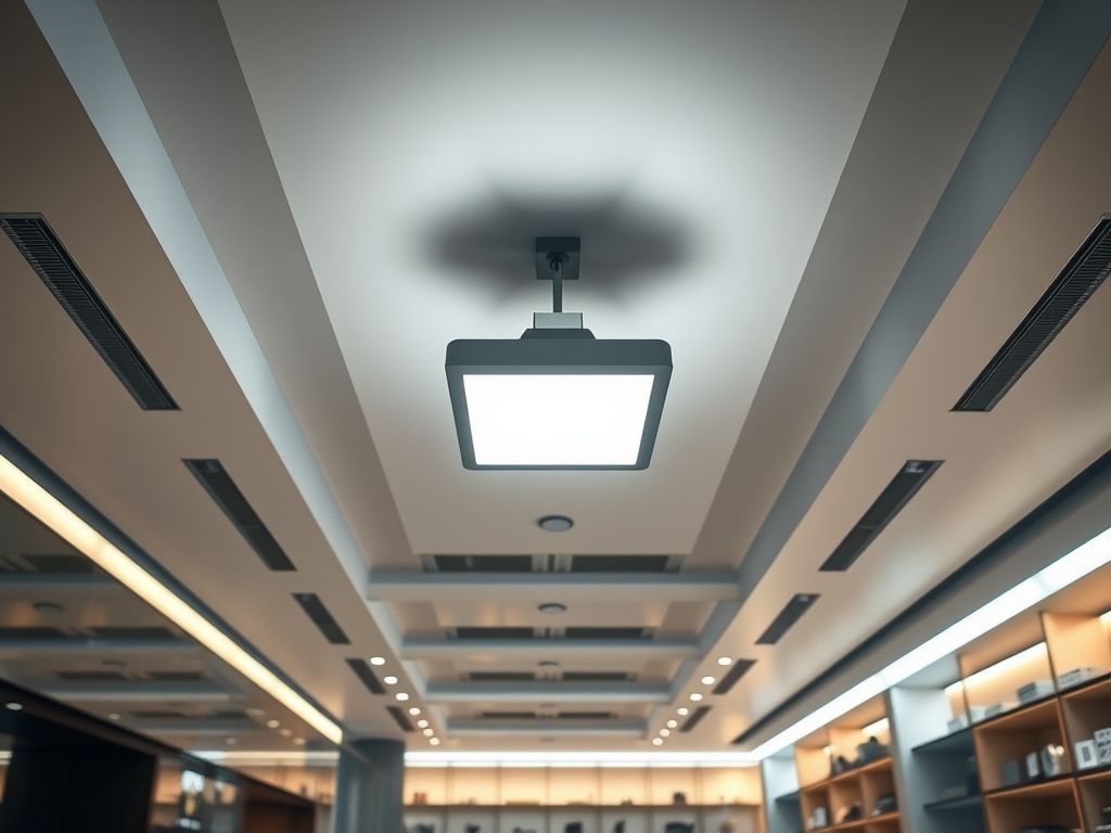 Luminária de teto LED