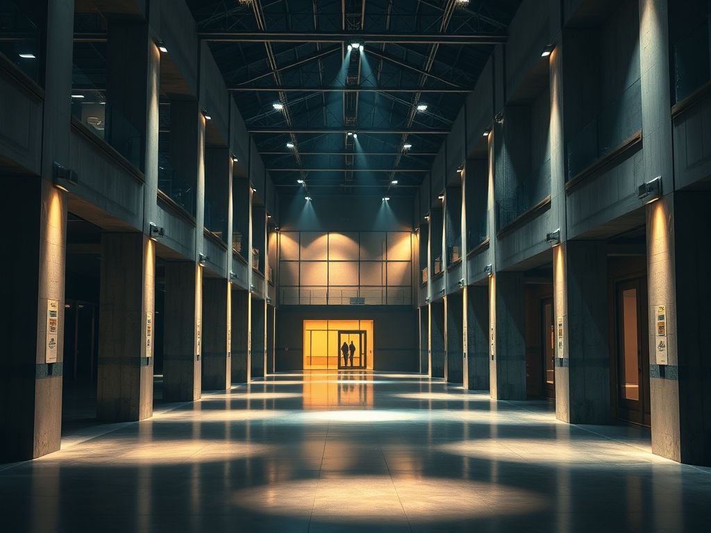 Luminária de trilho com spots
