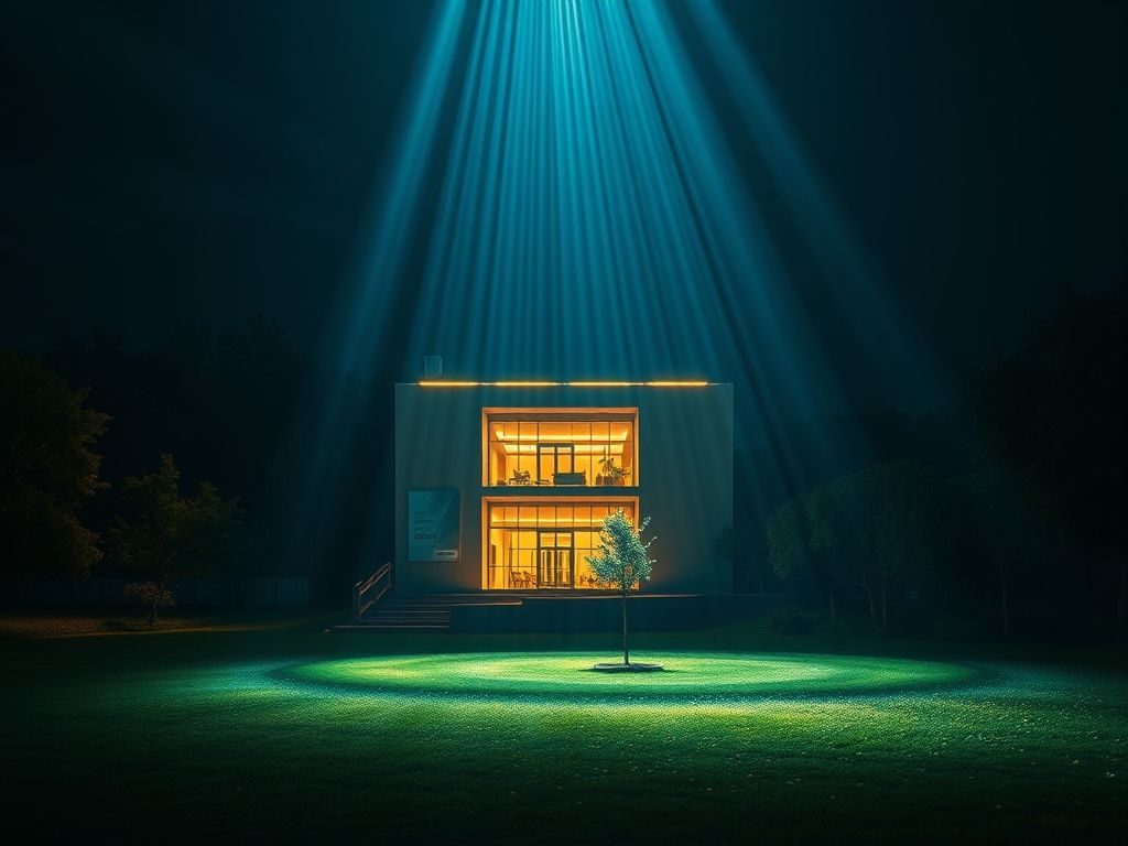 Luminária de trilho magnético