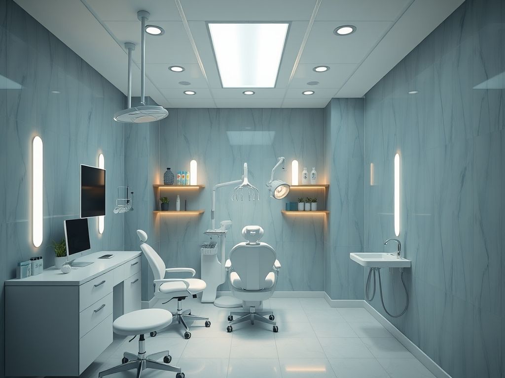 Luminária ideal para consultório odontológico