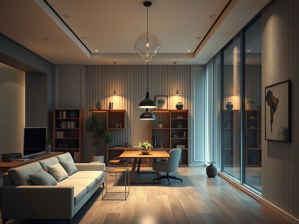 Luminária ideal para home office