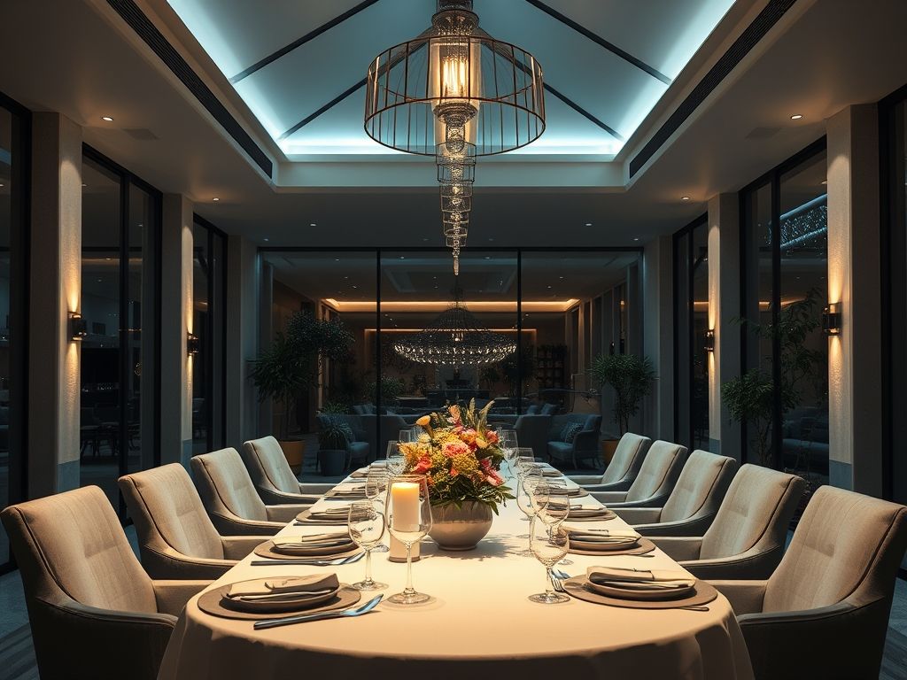 Luminária para sala de jantar