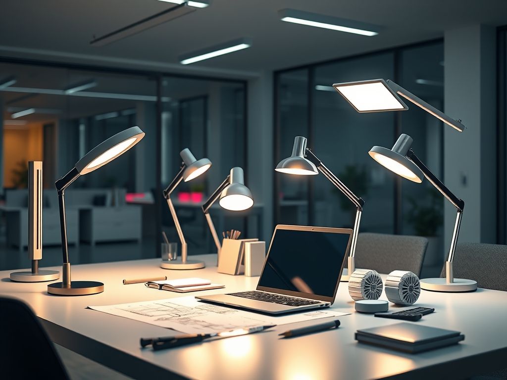 Luminárias de mesa para escritório: modelos ideais