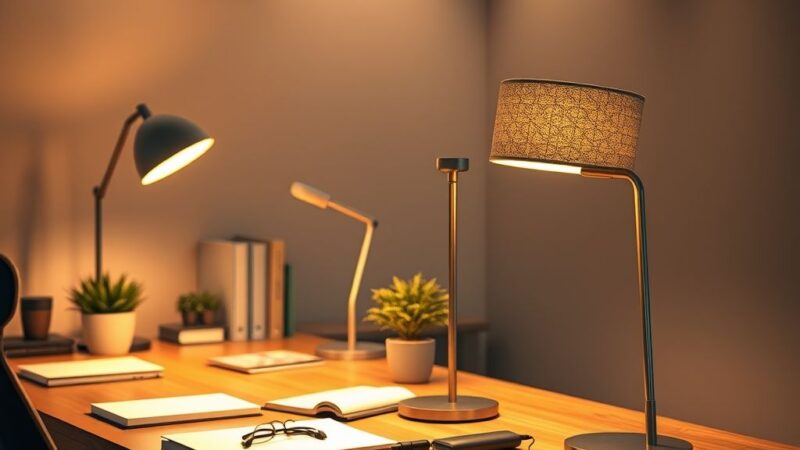 Luminárias de mesa com design moderno: para ambientes contemporâneos
