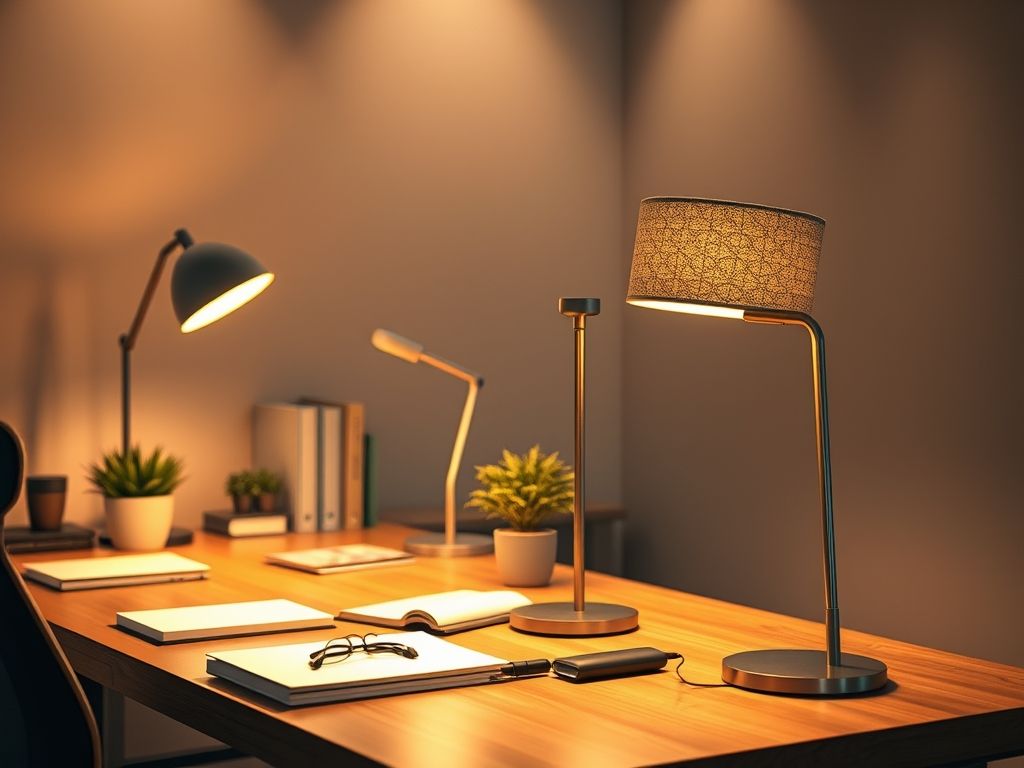 Luminárias de mesa para escritórios pequenos: guia prático