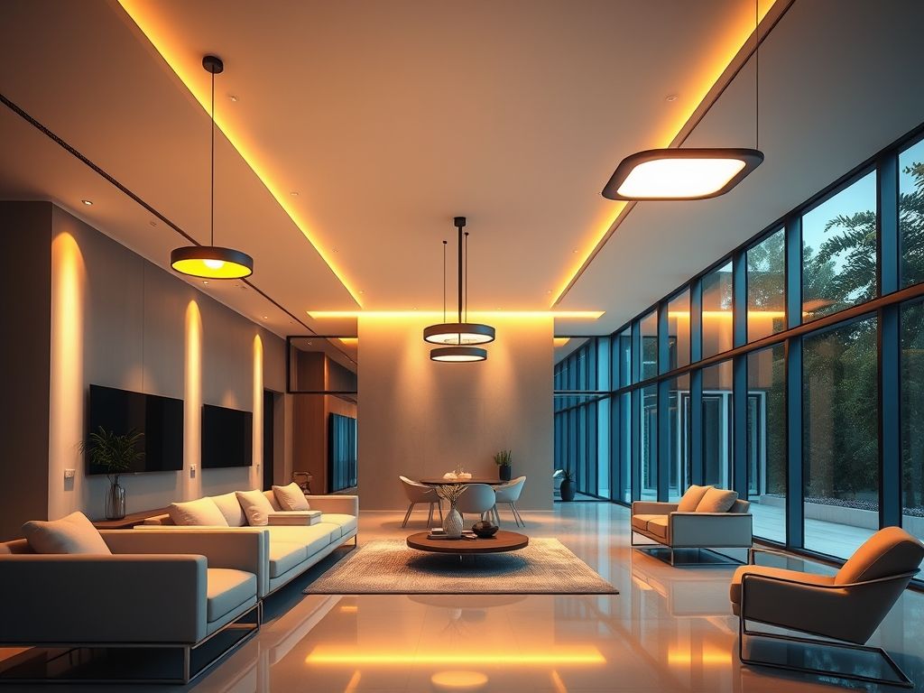 Luminárias de teto modernas: tendências e inspirações
