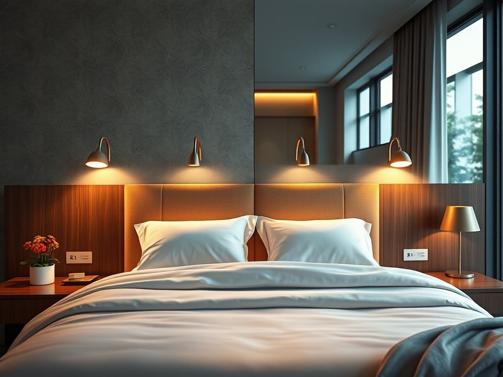 Luminárias para cabeceira de cama