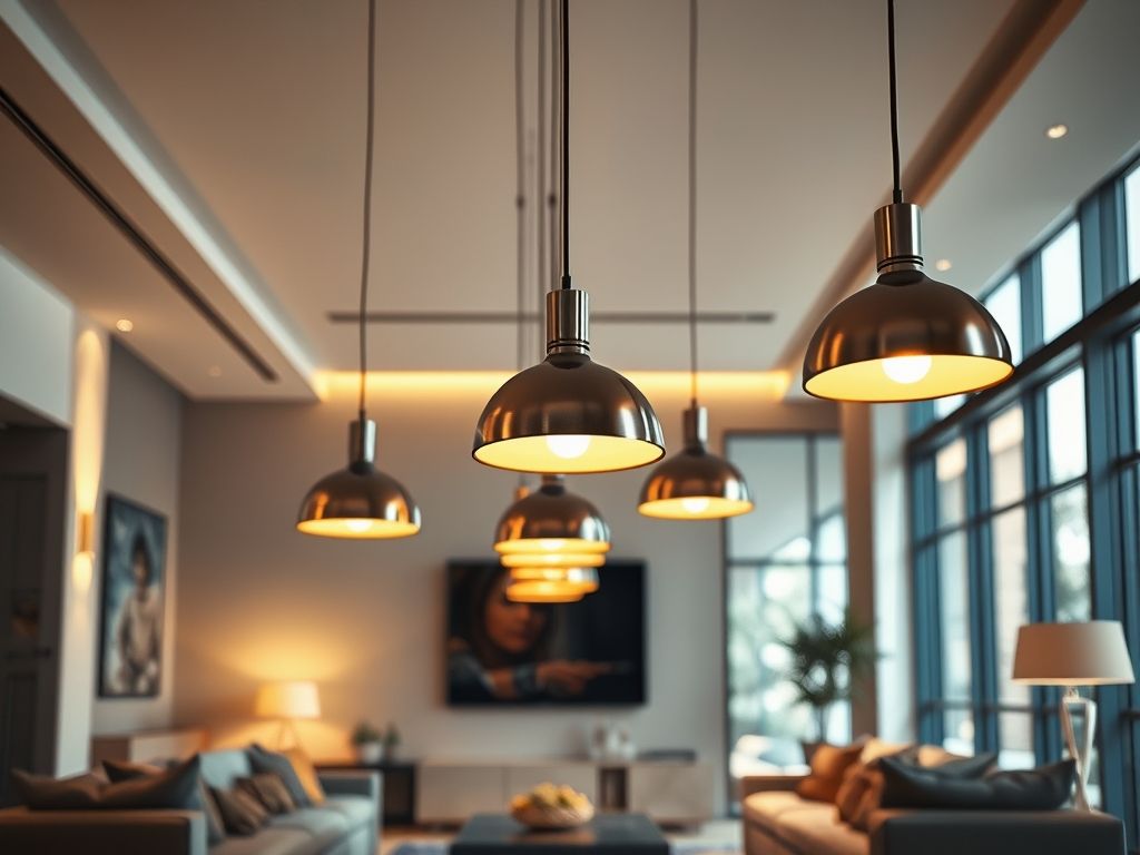 Luminárias pendentes para sala de estar: guia de compra