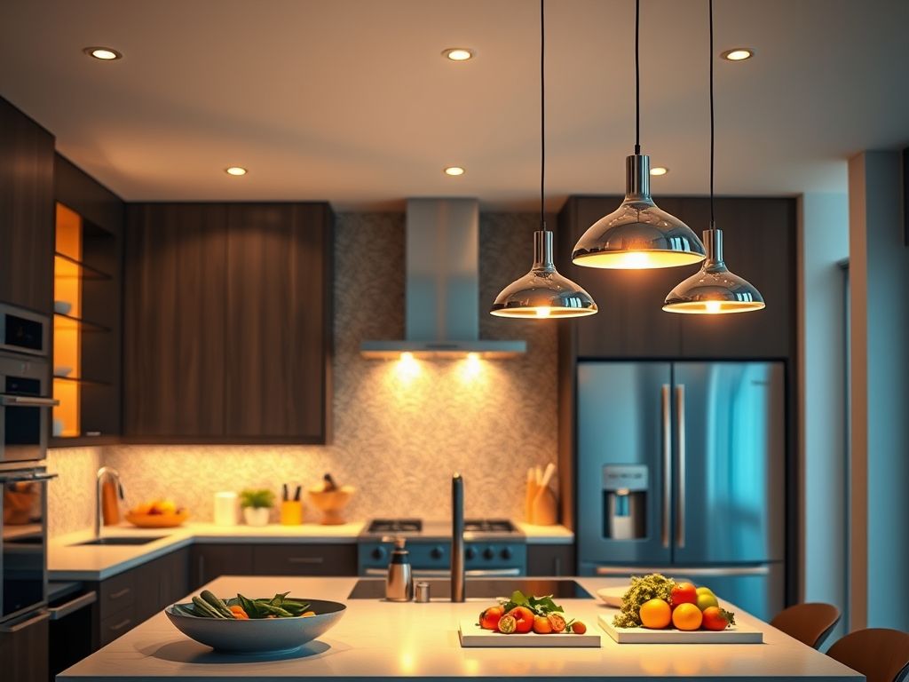 Luminárias sem fios em cozinhas gourmet: guia prático