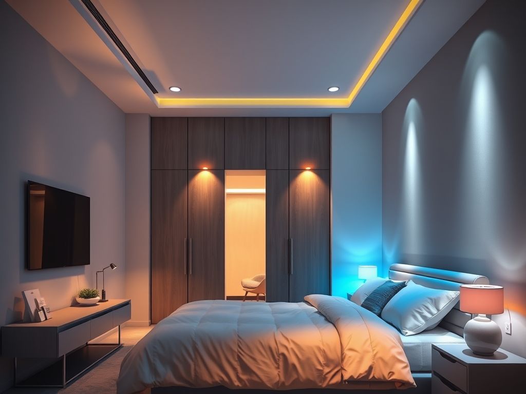 Luminárias sem fios em quartos: ideias criativas