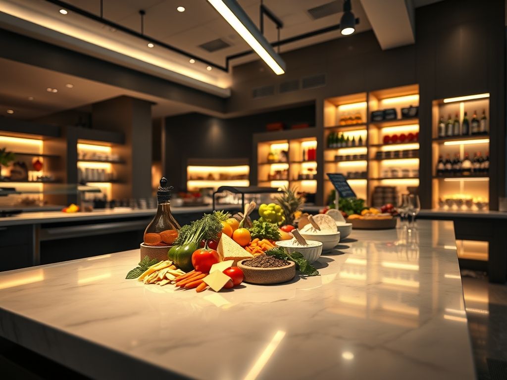 Melhores maneiras de iluminar área gourmet