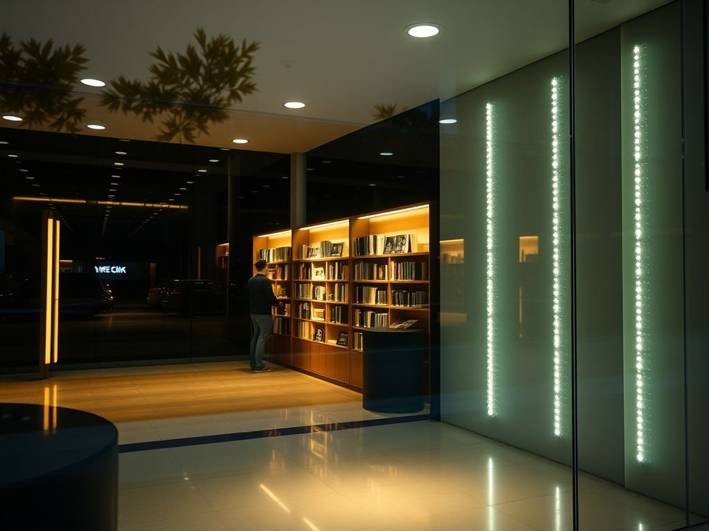 Melhores refletores para vitrine externa