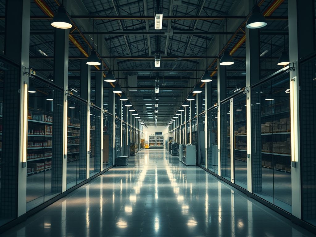 Normas de iluminação em indústrias