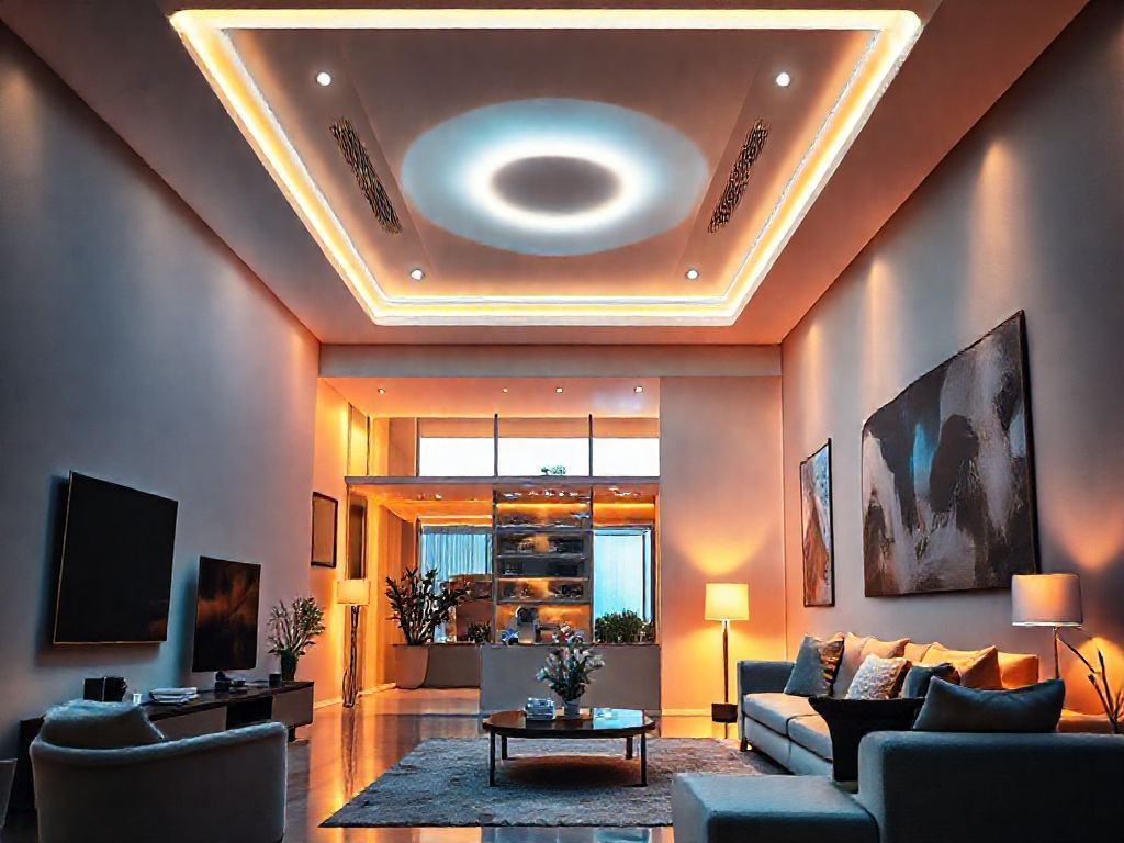 O que é iluminação automatizada em casa