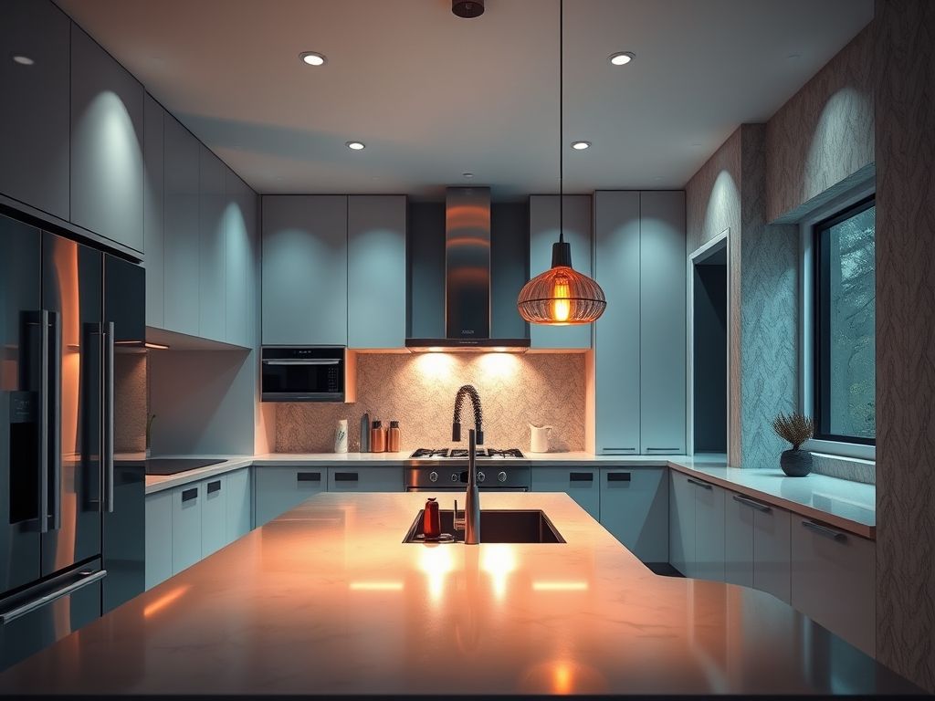 O que é iluminação para cozinha?