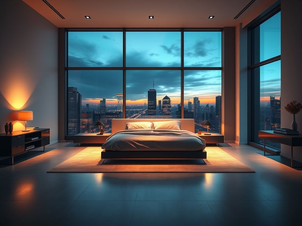 O que é iluminação para quarto?