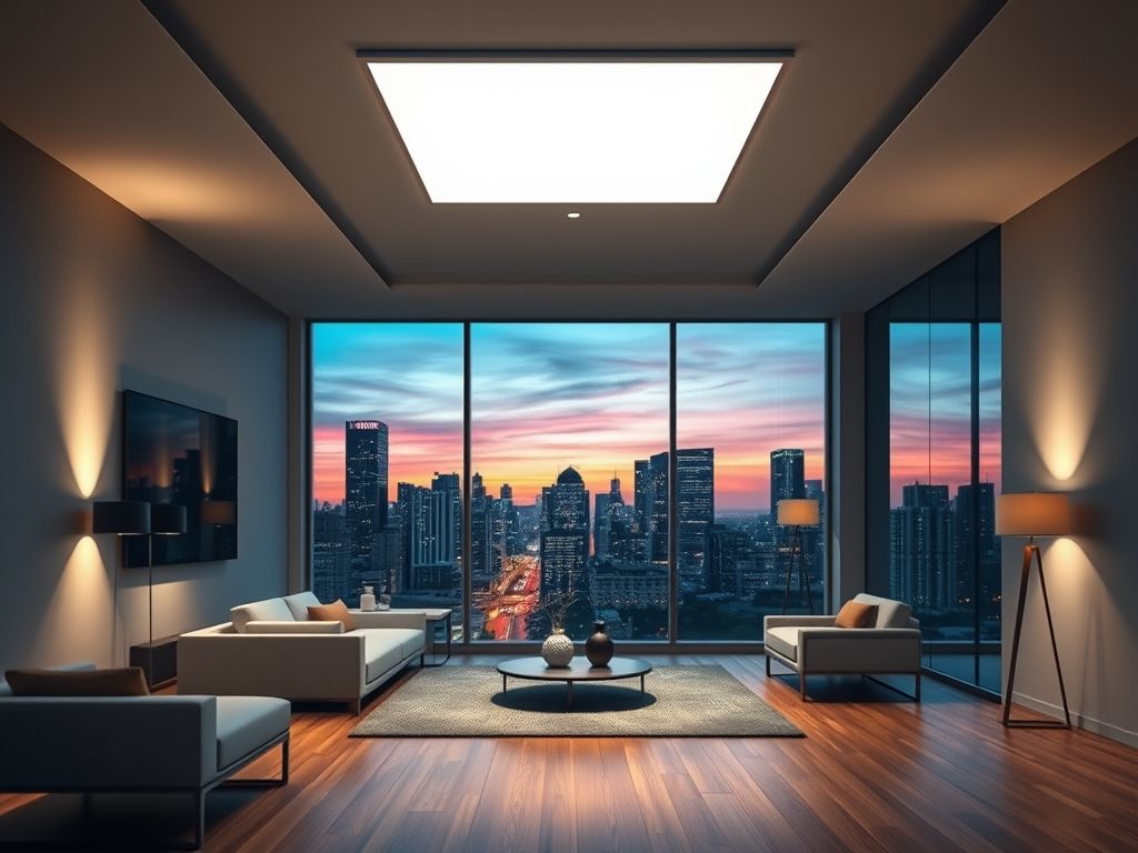 O que é plafon de LED?