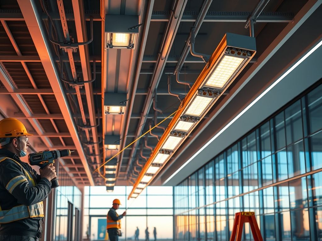 Perfil de LED 45 graus: como instalar corretamente