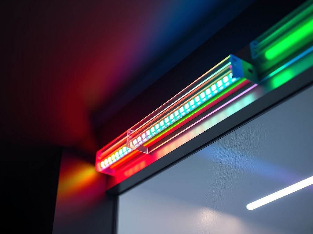 Perfil de LED com fita RGB: como conectar