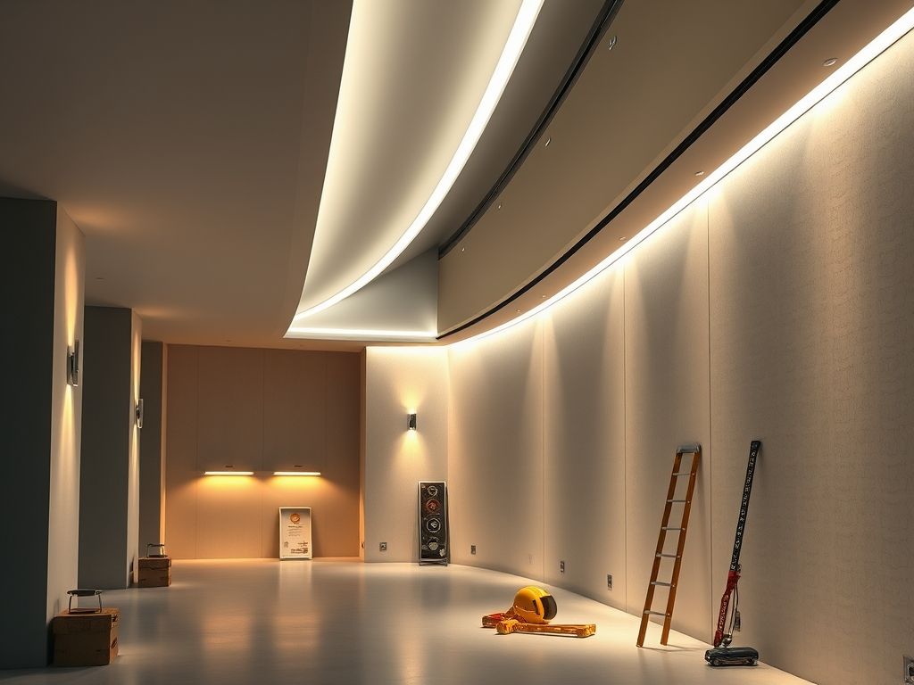 Perfil de LED com iluminação indireta: como fazer