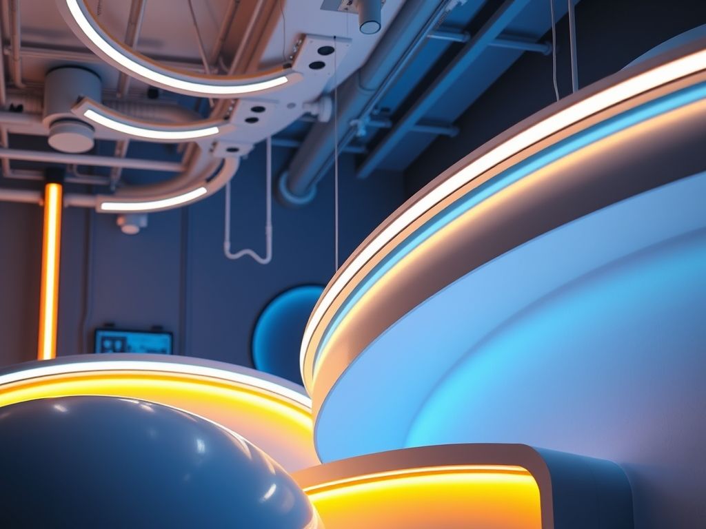Perfil de LED curvo: como instalar em superfícies arredondadas