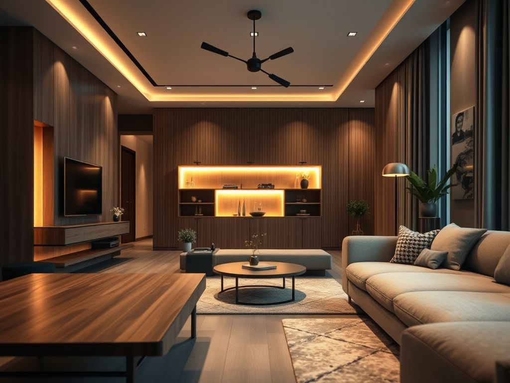 Perfil de LED embutido em móveis: instalação prática