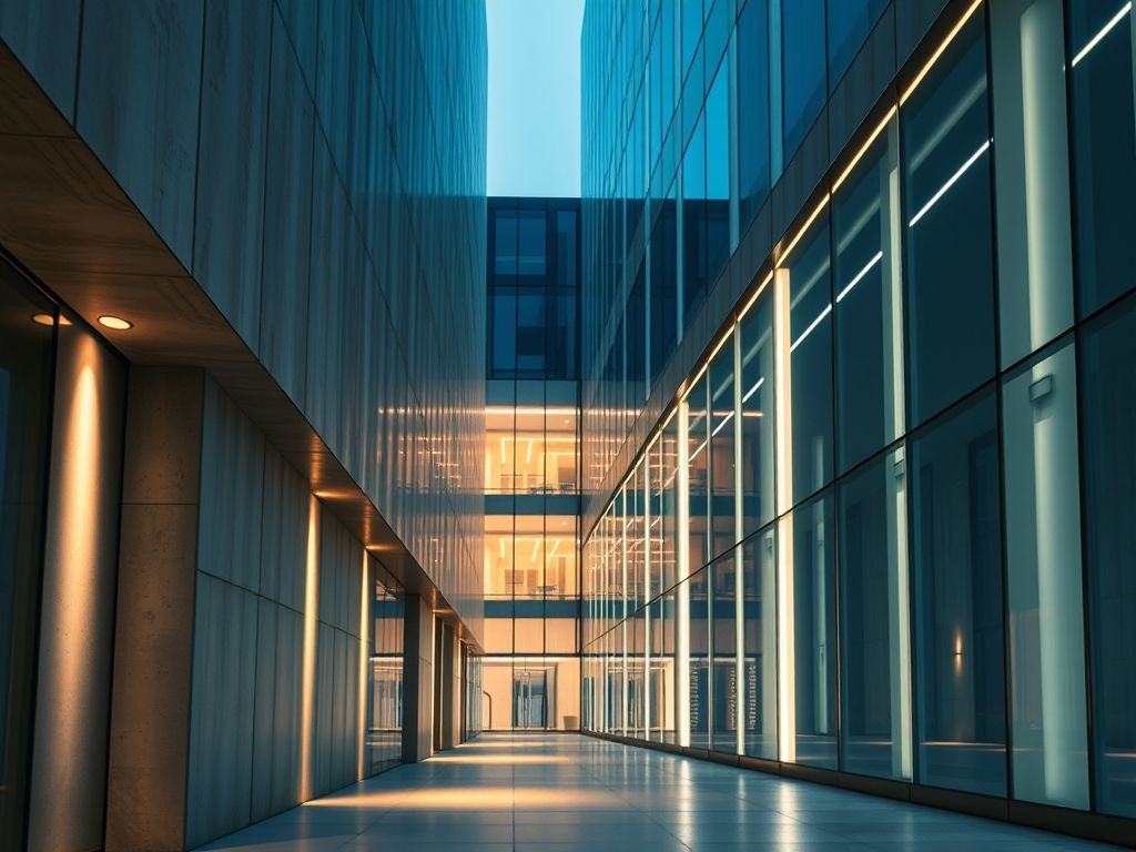 Perfil de LED linear para iluminação arquitetônica