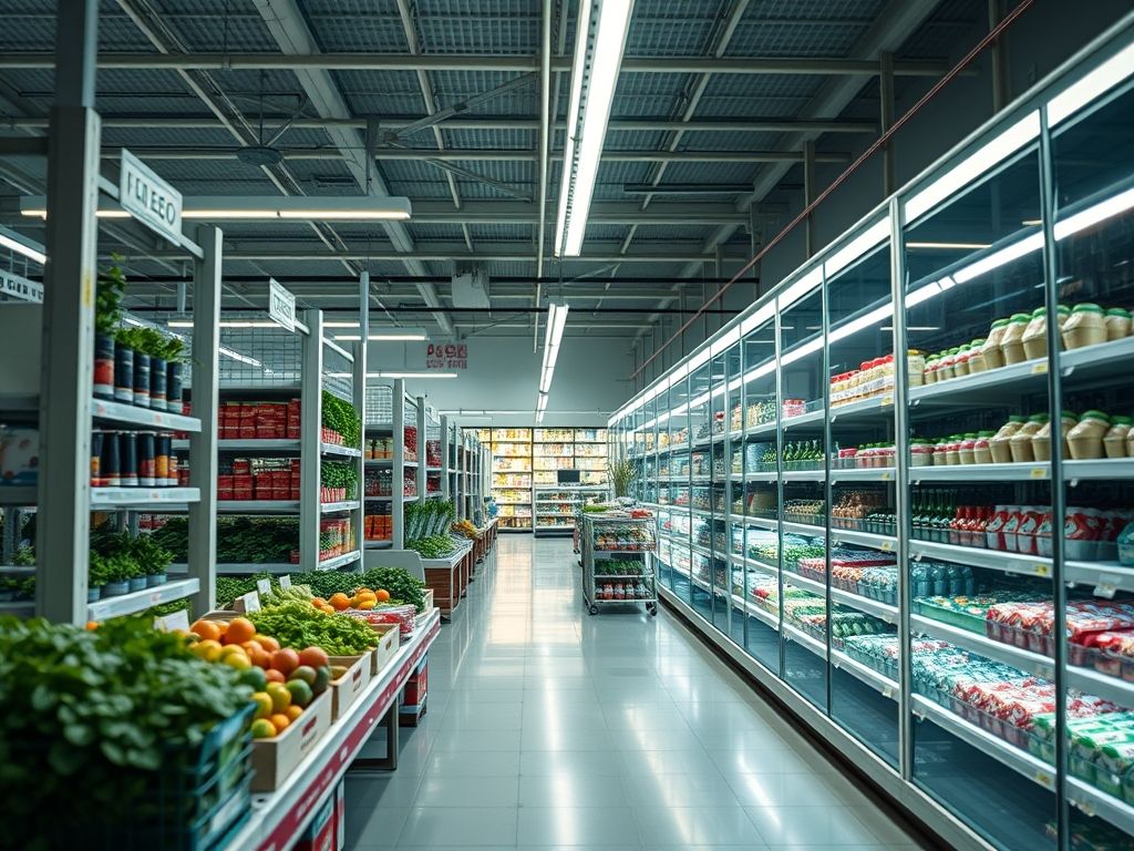 Perfil de LED linear para iluminação de farmácias