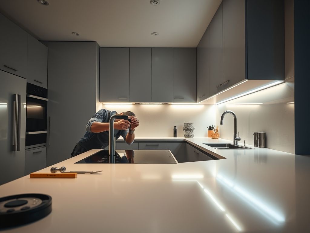 Perfil de LED para cozinha: passo a passo da instalação