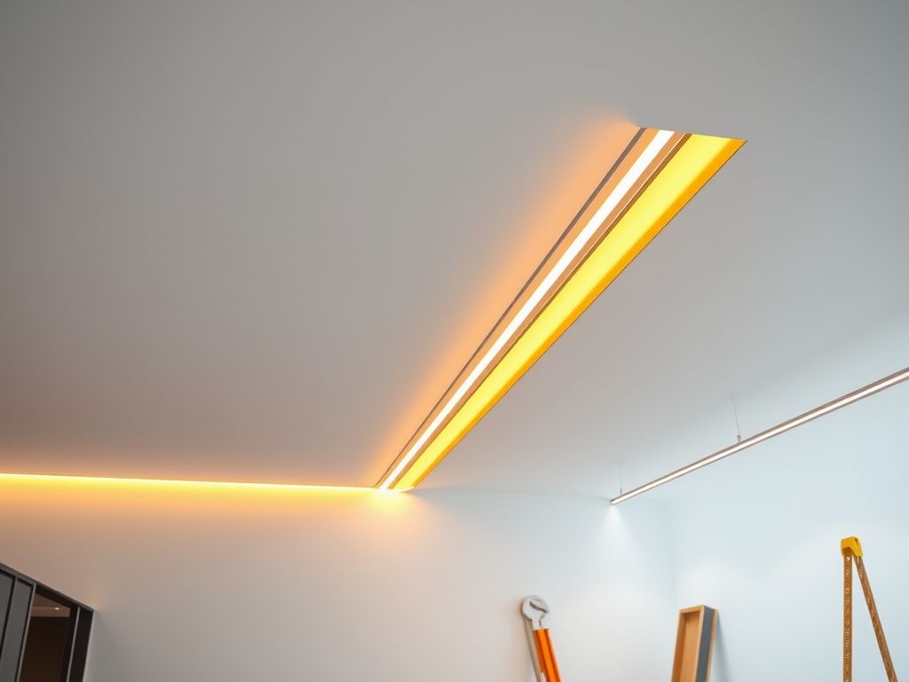 Perfil de LED para sancas: como montar e iluminar