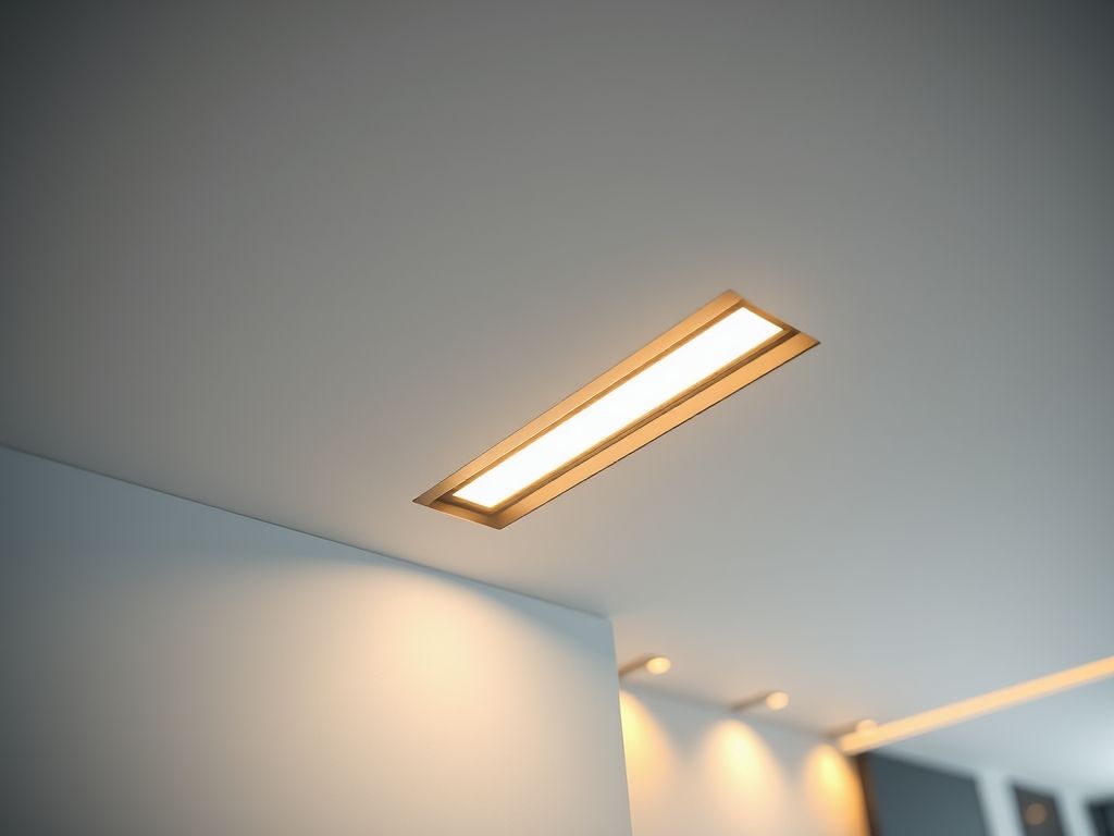 Perfil LED embutido em drywall: instalação prática