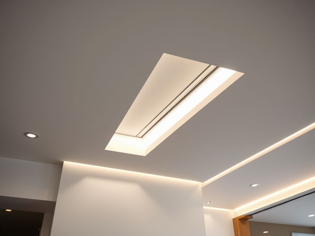 Perfil LED embutido: guia de instalação detalhado