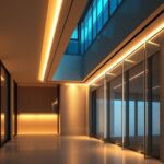 Perfil LED embutido: vantagens e aplicações
