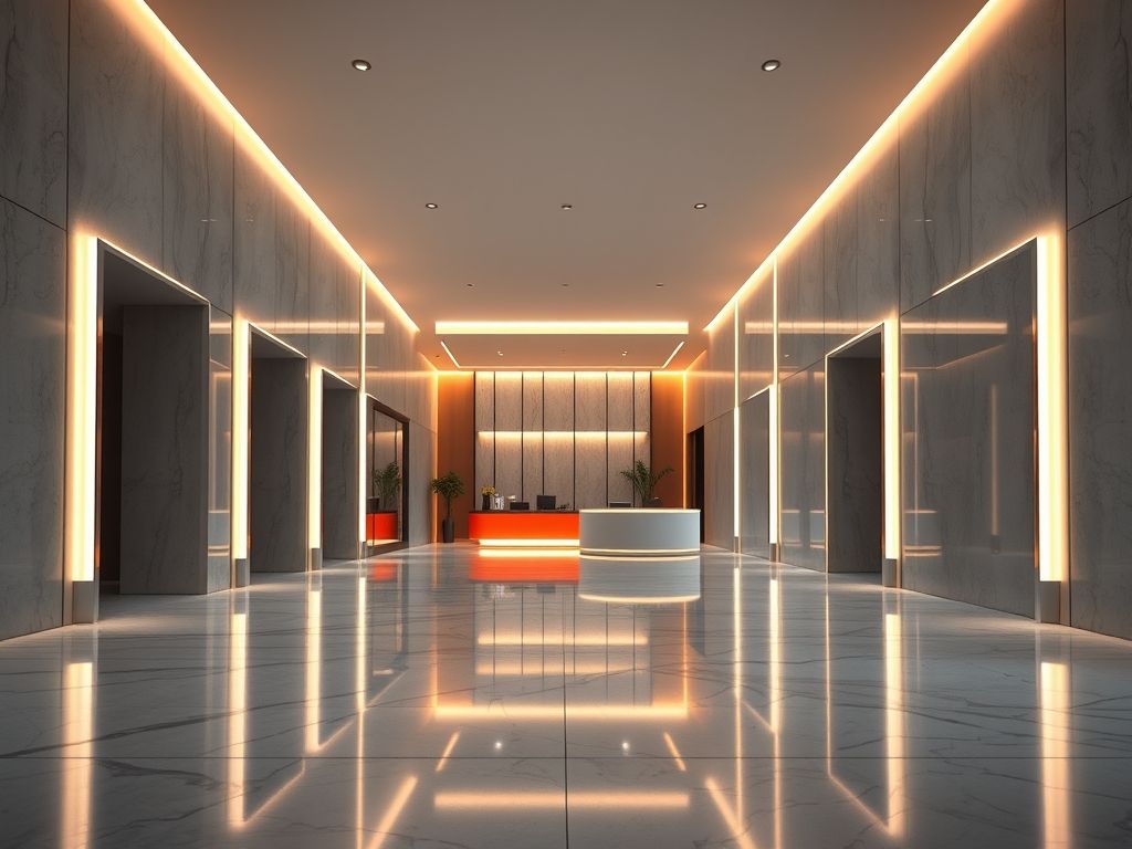 Perfil LED para halls de entrada: guia prático