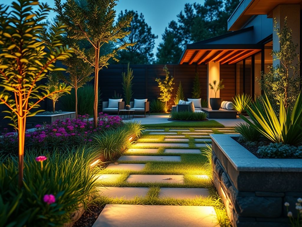 Perfil LED para jardim: cuidados de instalação