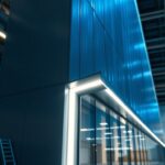 Perfil LED sobreposto com fita de alta potência