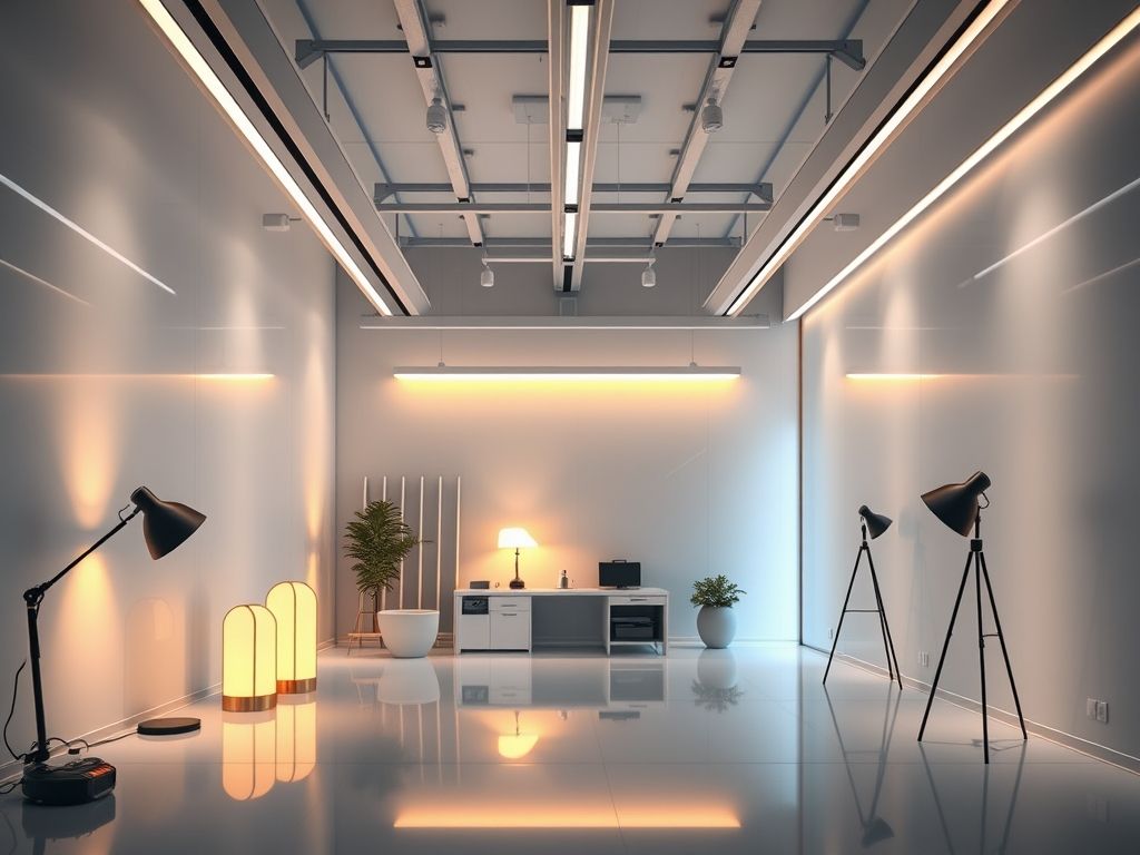 Perfis de LED inovadores em salas pequenas: dicas práticas